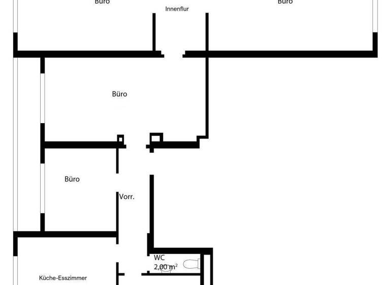 Bürofläche zur Miete 1.895 € 4 Zimmer 123 m² Bürofläche Wien 1080