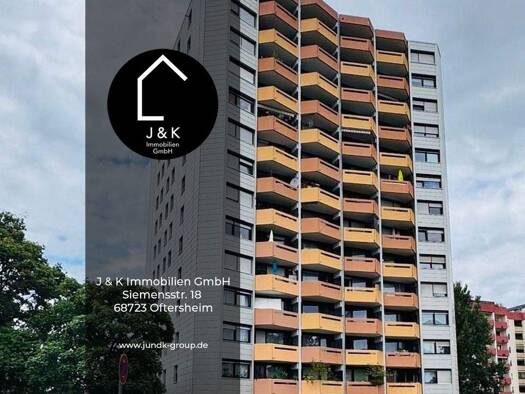 Wohnung zur Miete 1.290 € 3,5 Zimmer 96,8 m² 8. Geschoss Schwetzingen 68723