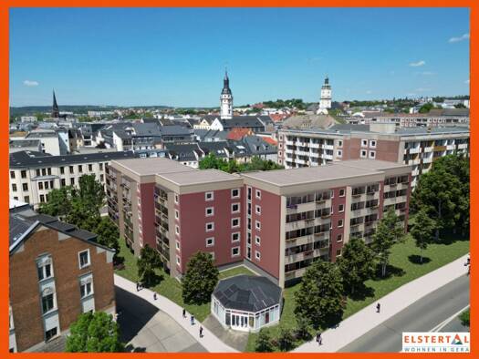 Wohnung zur Miete 630 € 2 Zimmer 55 m² 4. Geschoss frei ab 01.05.2027 Florian-Geyer-Straße 3 Innenstadt Gera 07545