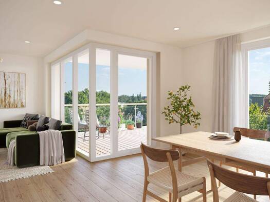 Wohnung zum Kauf - Neubau 533.000 € 4 Zimmer 110 m² 2. Geschoss Mariusstraße 29 Ansbach 91522