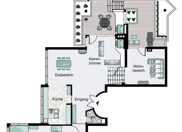 Wohnung zum Kauf provisionsfrei 315.000 € 3 Zimmer 225 m²<br/>Wohnfläche 2.<br/>Geschoss Süd Recklinghausen 45661