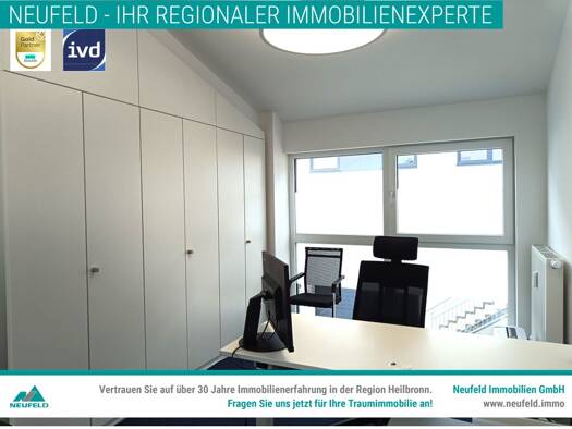 Bürofläche zur Miete 179 € 1 Zimmer 16,4 m² Bürofläche Oedheim 74229