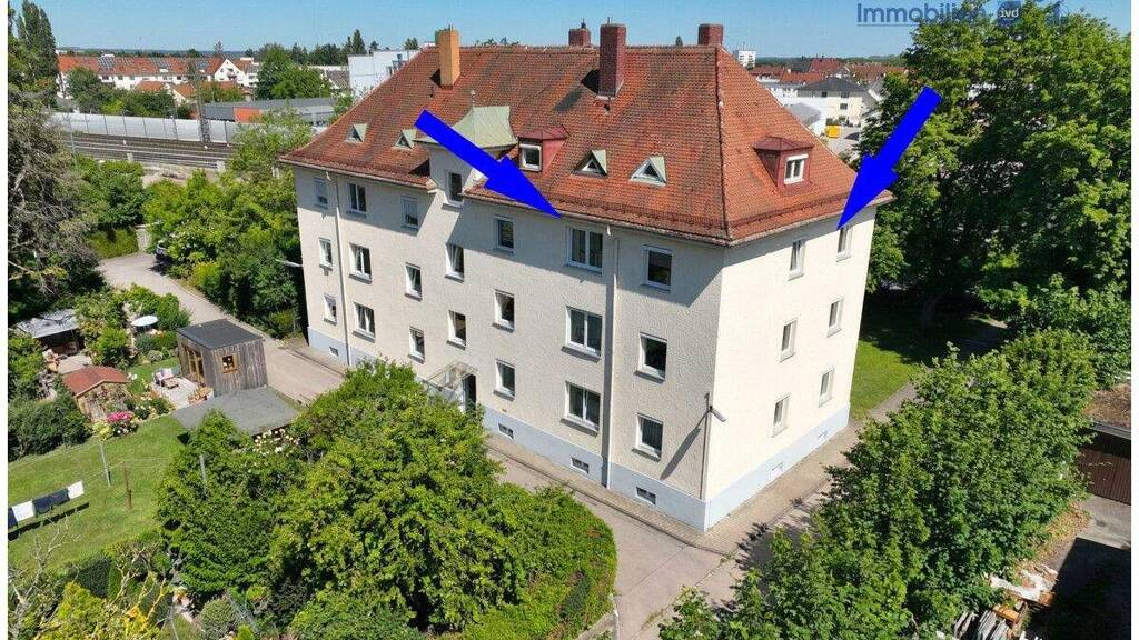 Wohnung zum Kauf 269.000 € 3 Zimmer 76 m² 2. Geschoss Bärenkeller Augsburg 86156