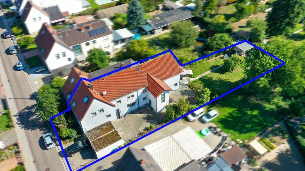 Mehrfamilienhaus zum Kauf 579.000 € 8,5 Zimmer 240 m² 755 m² Grundstück Oggersheim Ludwigshafen 67071