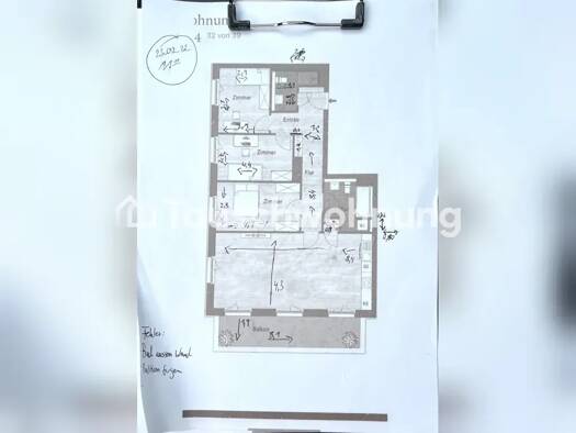 Penthouse zur Miete Tauschwohnung 1.900 € 4 Zimmer 130 m² 3. Geschoss Mariendorf Tempelhof-Schöneberg 12103