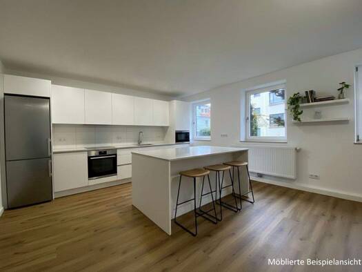 Wohnung zur Miete 740 € 2 Zimmer 57 m² EG frei ab sofort Wilhelmstraße 13 Stein 90547