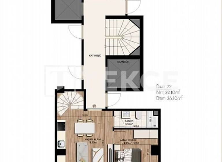 Maisonette zum Kauf 416.000 € 4 Zimmer 114 m² EG Istanbul 34714