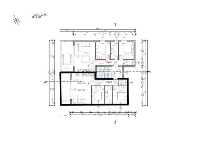 Wohnung zum Kauf 229.058 € 3 Zimmer 67 m² 2. Geschoss Povljana