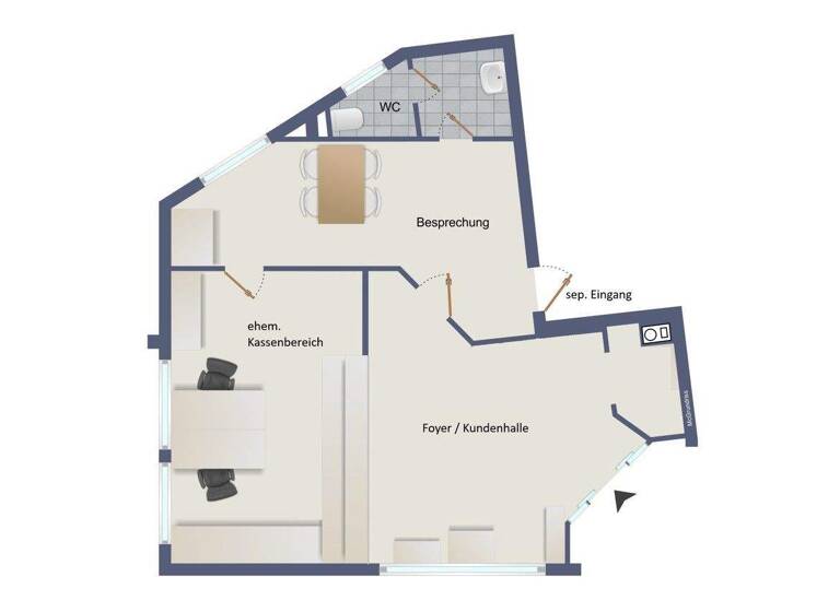 Bürofläche zum Kauf provisionsfrei 115.000 € 60,6 m² Bürofläche Engelsbrand 75331