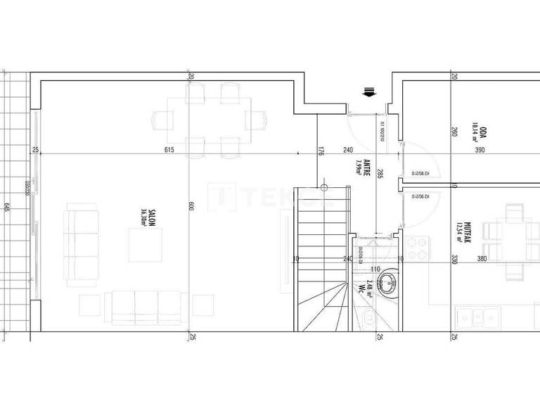 Doppelhaushälfte zum Kauf 586.000 € 5 Zimmer 240 m² 2.218 m² Grundstück Antalya 07230