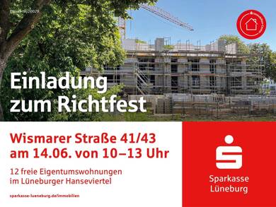 Wohnung zum Kauf - Neubau provisionsfrei 616.900 € 3 Zimmer 91,2 m² frei ab sofort Neu - Hagen Lüneburg 21337