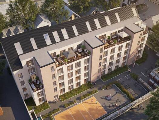 Maisonette zum Kauf provisionsfrei 632.554 € 4 Zimmer 111,7 m² 4. Geschoss Lederstr. 3-7 Broich Mülheim an der Ruhr / Schloß Broich 45479