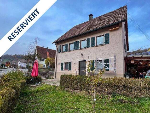 Einfamilienhaus zum Kauf 257.000 € 5 Zimmer 100,6 m² 254 m² Grundstück Enslingen Untermünkheim 74547