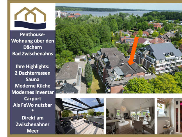 Wohnung zum Kauf 395.000 € 3 Zimmer 93 m² 4. Geschoss Lange Straße 45 Bad Zwischenahn I Bad Zwischenahn 26160