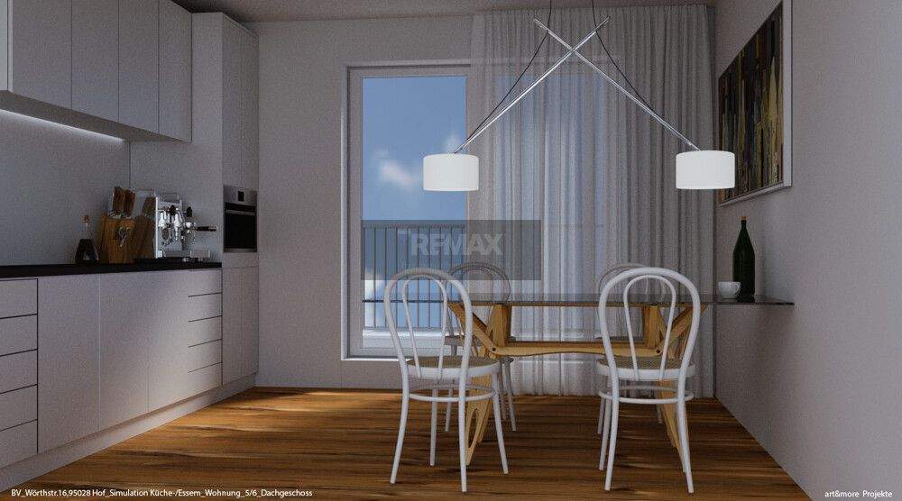 Kernsanierte 4-Zimmer DG Wohnung