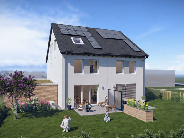 Doppelhaushälfte zum Kauf - Erstbezug 909.900 € 5,5 Zimmer 132 m² 251 m² Grundstück Köln / Rodenkirchen 50999