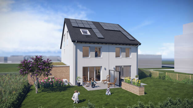 Doppelhaushälfte zum Kauf - Erstbezug 909.900 € 5,5 Zimmer 132 m² 251 m² Grundstück Sürth Köln / Rodenkirchen 50999