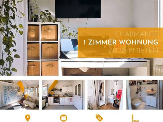 Studio zur Miete 550 € 1 Zimmer 30 m² Geschoss 1/3 frei ab 01.10.2026 Petershausen Konstanz 78464