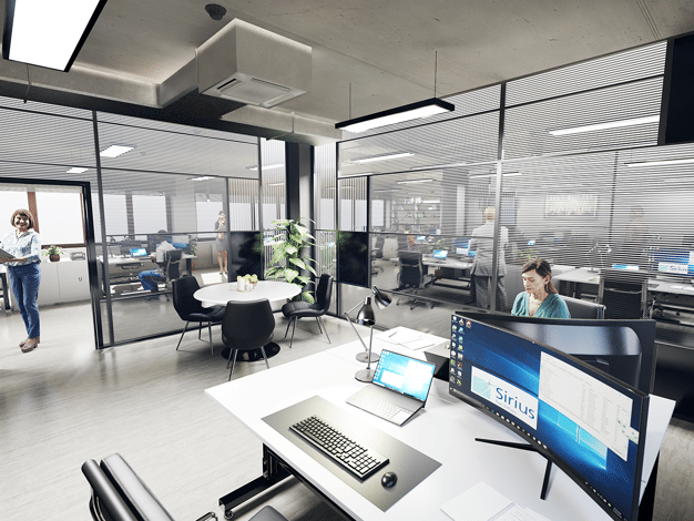 Bürofläche zur Miete - Erstbezug 2 € 816 m² Bürofläche Stresemannallee 4 b Hammfeld Neuss 41460