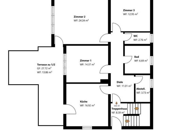 Mehrfamilienhaus zum Kauf als Kapitalanlage geeignet 989.000 € 9 Zimmer 173,3 m² 830,1 m² Grundstück Pang Rosenheim 83026