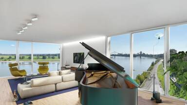 Penthouse zum Kauf provisionsfrei 1.193.400 € 4 Zimmer 181,9 m² 4. Geschoss Am Zollhof 6 Uerdingen Krefeld 47829