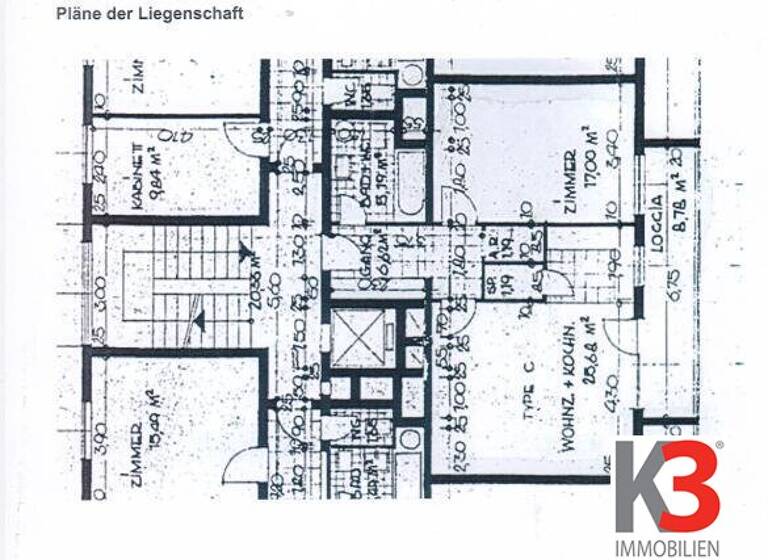 Wohnung zum Kauf 195.000 € 2 Zimmer 57,3 m² Innere Stadt Klagenfurt am Wörthersee 9020