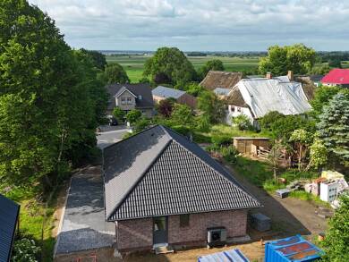 Bungalow zum Kauf - Erstbezug provisionsfrei 350.000 € 3 Zimmer 103 m² 510 m² Grundstück Dörpstroot 8 Bergenhusen 24861