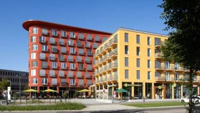 Wohnung zur Miete 435 € 1 Zimmer 22,1 m² 3. Geschoss frei ab sofort Nagahama-Allee 76 Innenstadt Augsburg 86153