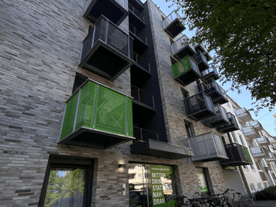 Wohnung zur Miete 765 € 1 Zimmer 45,5 m² Dachgeschoss, 6. Geschoss frei ab sofort Merziger Straße 19 a/b Derendorf Düsseldorf 40476