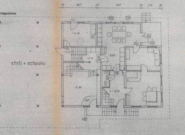 Einfamilienhaus zur Miete 2.400 € 5 Zimmer 240 m² 1.600 m² Grundstück Schlossergasse 5 Höchst 6973