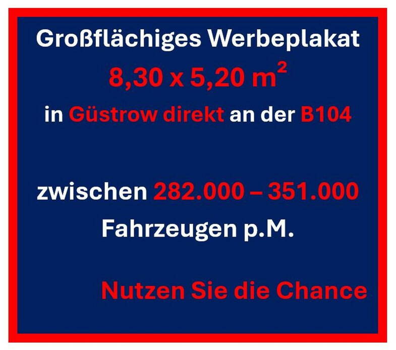 Freifläche zur Miete provisionsfrei 790 € 43 m² Lagerfläche Güstrow Güstrow 18273