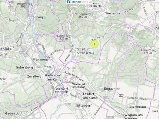 Land-/Forstwirtschaft zum Kauf 73.000 € 14.789 m² Grundstück Straß im Straßertale 3491