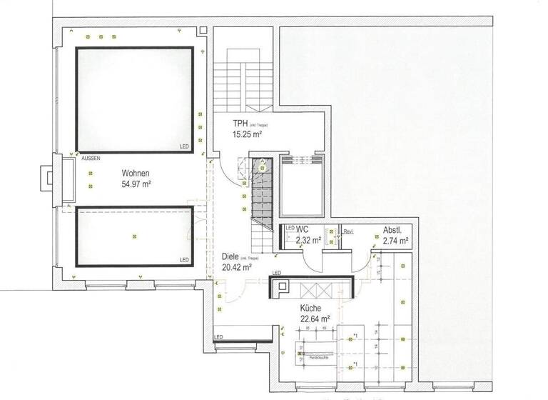 Penthouse zum Kauf 1.950.000 € 5 Zimmer 200 m² Golzheim Düsseldorf 40474