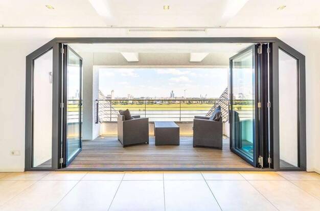 Wohnung zur Miete 2.949 € 3 Zimmer 120 m² 5. Geschoss frei ab 01.08.2025 Agrippinawerft 14 Neustadt-Süd Köln 50678