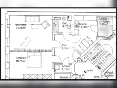 Wohnung zur Miete Tauschwohnung 550 € 2 Zimmer 73 m² 3. Geschoss Plagwitz Leipzig 04229