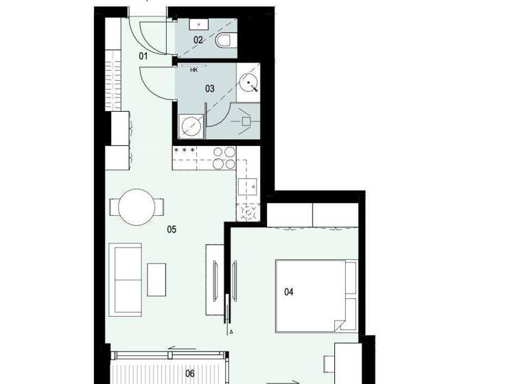 Terrassenwohnung zum Kauf 685.000 € 2 Zimmer 43,9 m² 2. Geschoss Franz-Josefs-Kai Wien 1010
