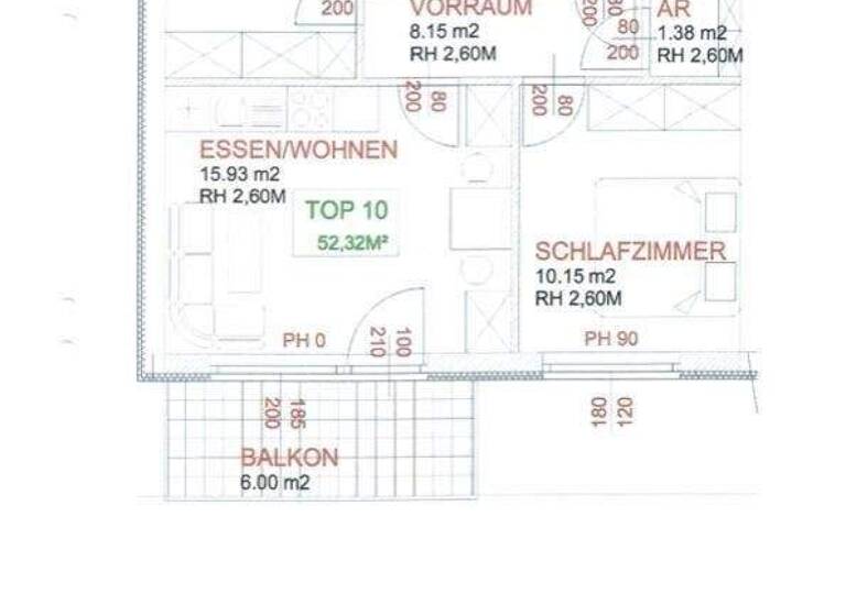 Wohnung zum Kauf 145.000 € 3 Zimmer 52,3 m² 1. Geschoss Hollerweg Gralla 8431