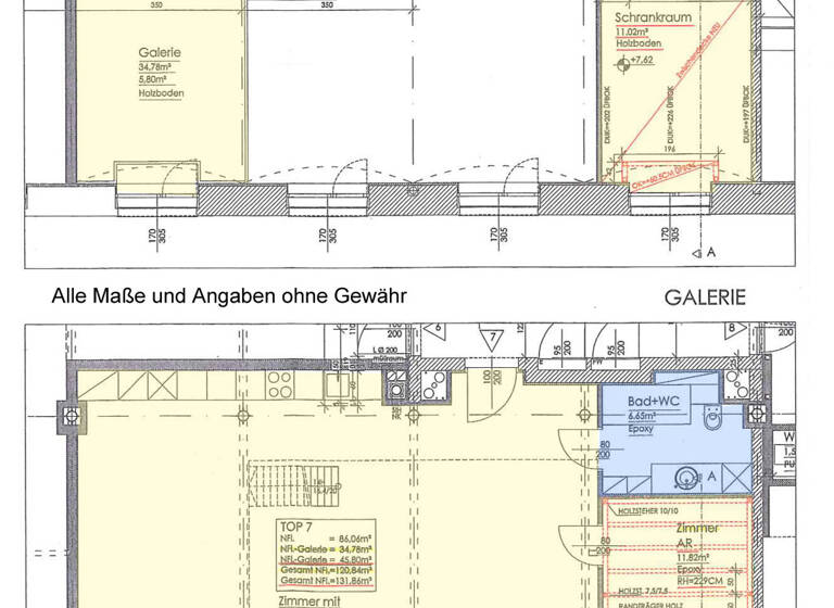 Wohnung zur Miete 2.284 € 2 Zimmer 131,9 m² Wien 1020