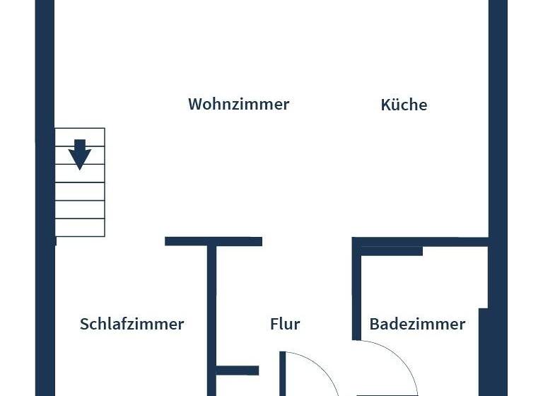 Maisonette zum Kauf 206.000 € 2 Zimmer 52 m²<br/>Wohnfläche 6.<br/>Geschoss Südstadt Fürth 90763