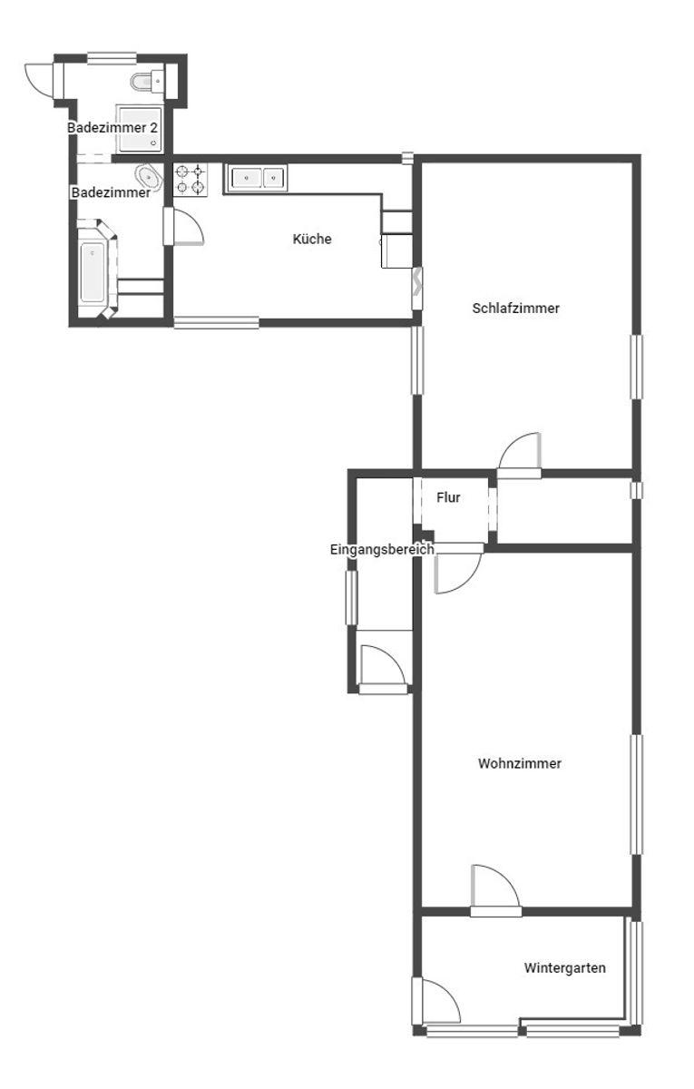 Einfamilienhaus zum Kauf 69.000 € 2 Zimmer 72 m²<br/>Wohnfläche 500,3 m²<br/>Grundstück Friedrichsschwerz Wettin-Löbejün 06193