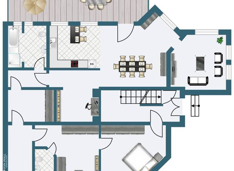 Wohnung zum Kauf 295.000 € 4,5 Zimmer 130 m²<br/>Wohnfläche Innenstadt Bochum 44867