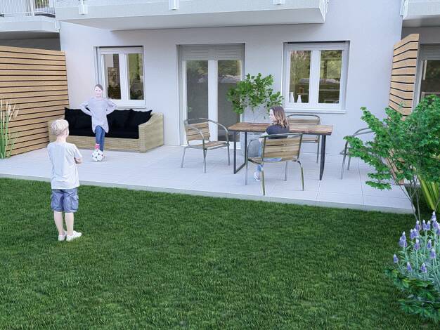 Wohnung zum Kauf - Neubau provisionsfrei 335.000 € 2 Zimmer 68,3 m² EG Eppishofen Altenmünster 86450