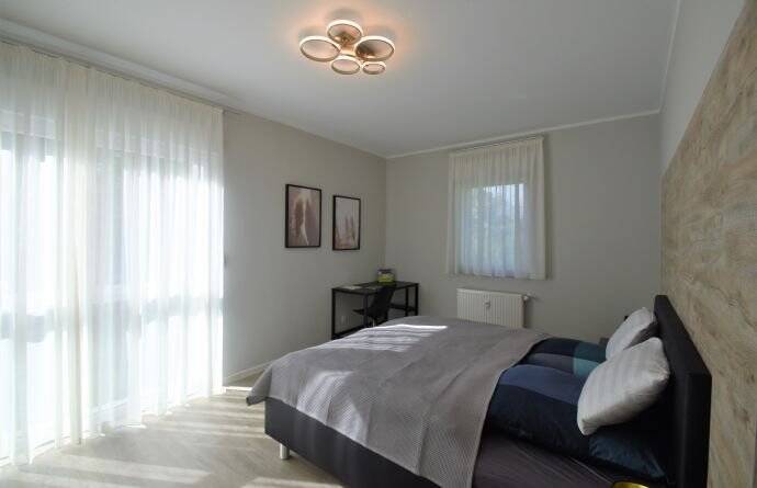 Studio zur Miete Wohnen auf Zeit 1.445 € 2 Zimmer 56 m²<br/>Wohnfläche Spessartstraße 30-32 Innenstadt Aschaffenburg 63743