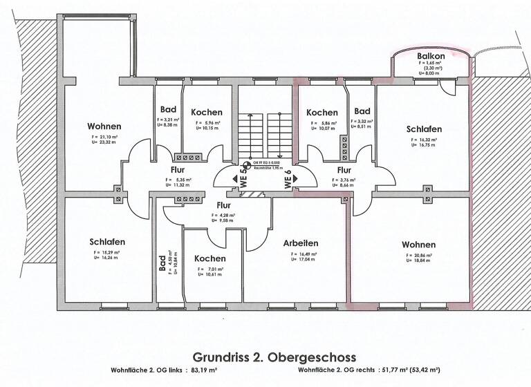 Wohnung zum Kauf provisionsfrei 308.000 € 2 Zimmer 52 m²<br/>Wohnfläche 2.<br/>Geschoss ab sofort<br/>Verfügbarkeit List Hannover 30161