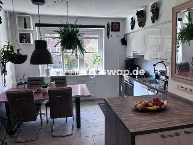 Studio zur Miete Tauschwohnung 640 € 2 Zimmer 48 m² EG Ottensen Hamburg 22763