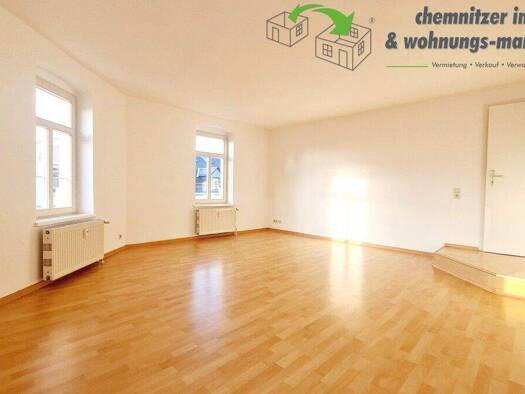 Wohnung zur Miete 335 € 2 Zimmer 61 m² 4. Geschoss Tschaikowskistraße 62 Sonnenberg Chemnitz / Sonnenberg 09130