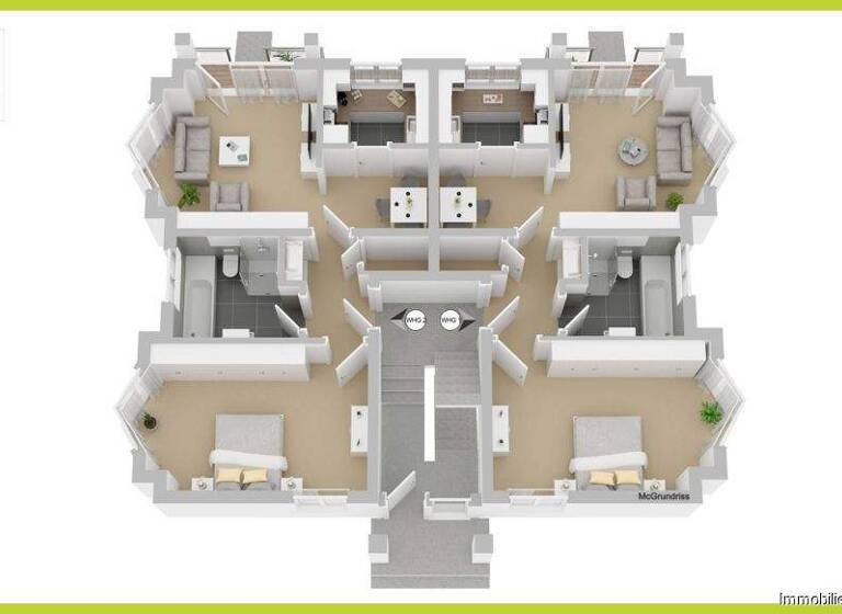 Mehrfamilienhaus zum Kauf 950.000 € 14 Zimmer 320,2 m² 399 m² Grundstück Heppenheim Heppenheim (Bergstraße) 64646