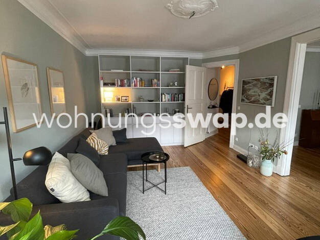 Studio zur Miete Tauschwohnung 1.200 € 3 Zimmer 75 m² 3. Geschoss Eppendorf Hamburg 20251