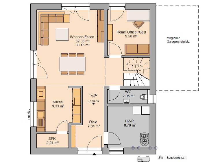 Einfamilienhaus zum Kauf provisionsfrei 434.077 € 5 Zimmer 141 m²<br/>Wohnfläche 522 m²<br/>Grundstück Hummelshain Hummelshain 07768