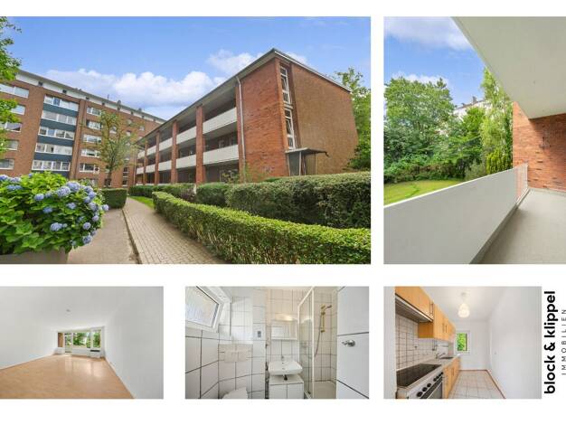 Studio zum Kauf 150.000 € 1 Zimmer 36 m² 1. Geschoss Blücherplatz Kiel 24105